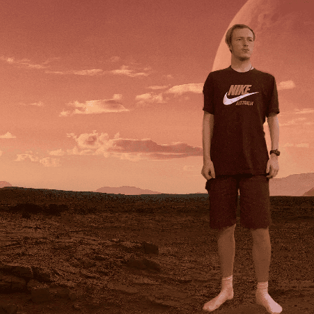 Trip to Mars.